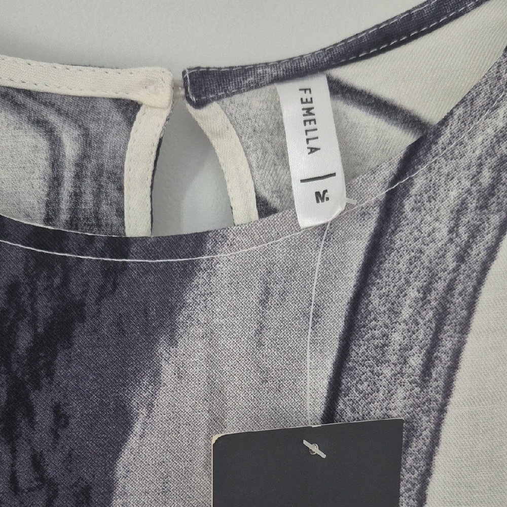 Femella Black and White Top